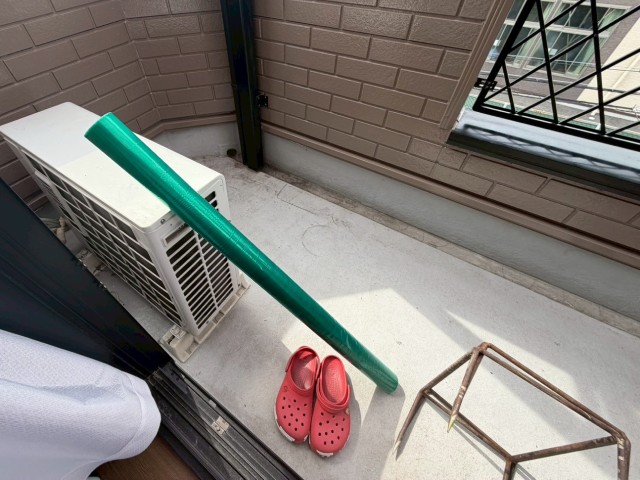 ベランダ防水施工前