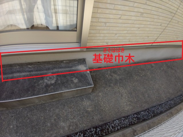 基礎巾木
