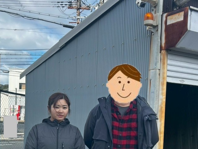 堺市東区にて強風で破損したガレージの大波スレート屋根補修を行ったM様の声