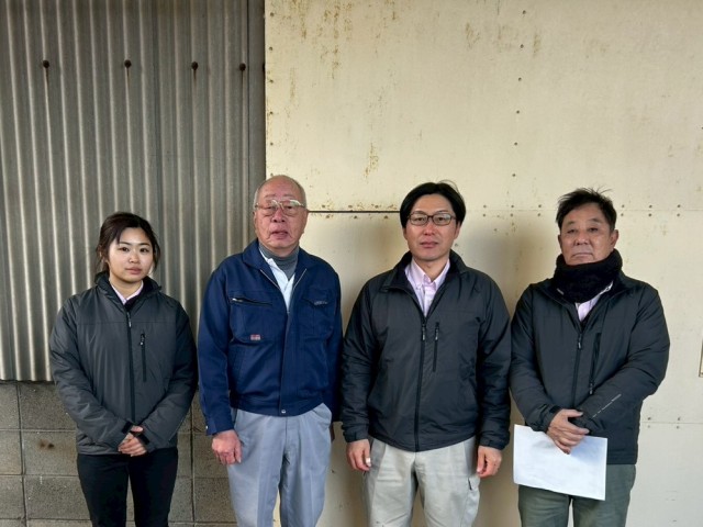 堺市西区にて工場屋根修理を行ったH様お写真