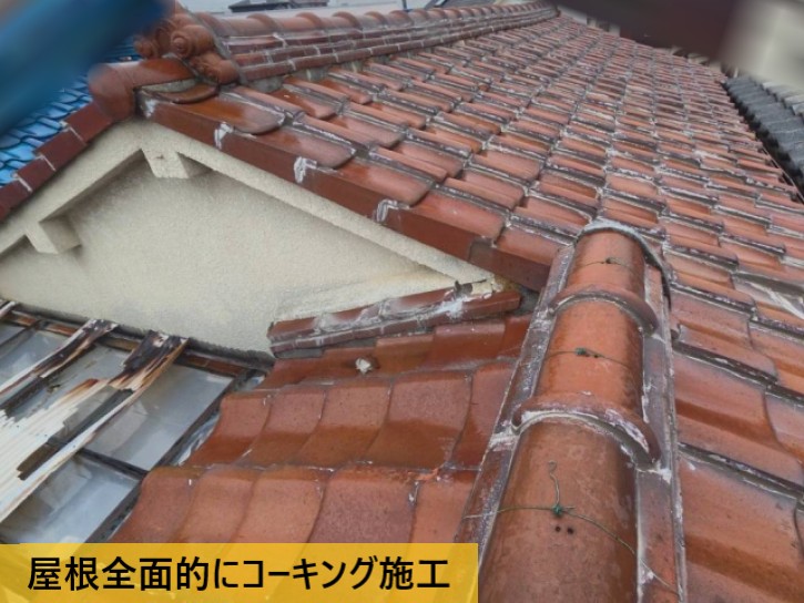 【堺市東区】台所天井の雨漏り調査｜瓦屋根と換気扇まわりに原因を発見