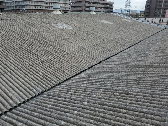 屋根塗装ビフォー