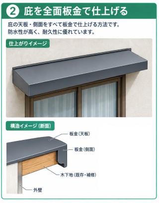 工法　庇②