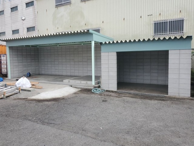 建物本体工事完了