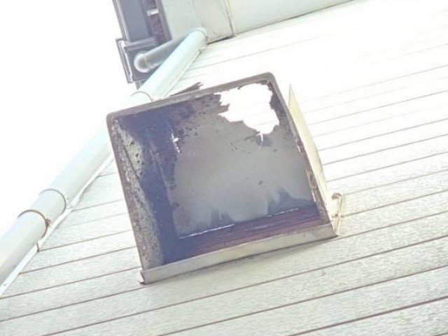 換気カバー交換前