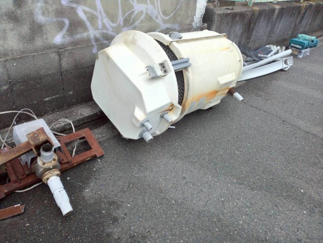 撤去したクーリングタワー