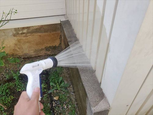 散水調査②