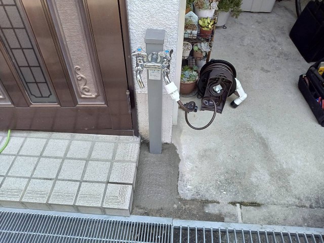 水栓交換完了