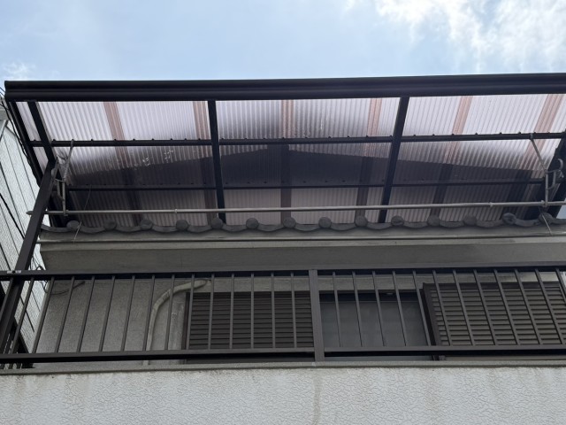 波板張り替え完了