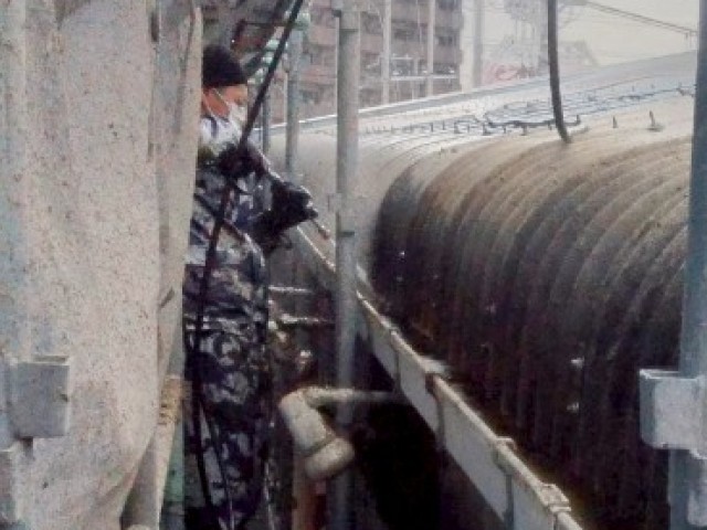 洗浄作業