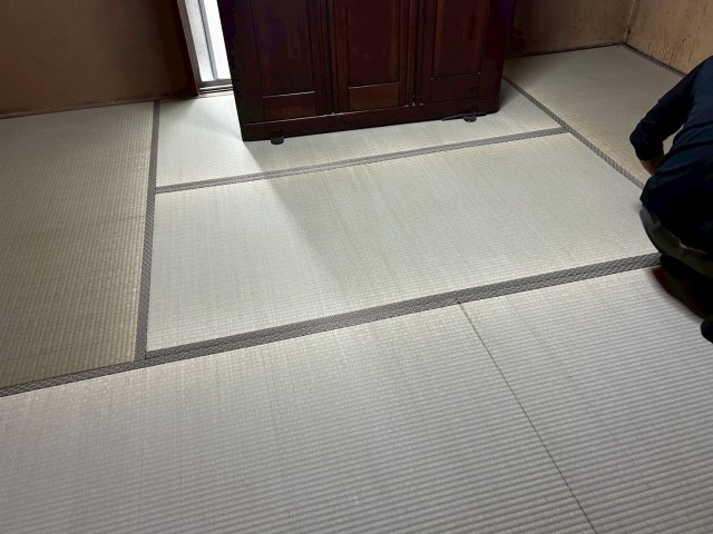 畳入れ替え後
