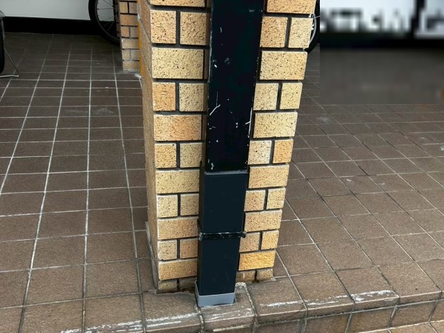 竪樋塗装前
