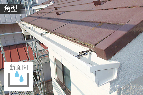 角型軒樋