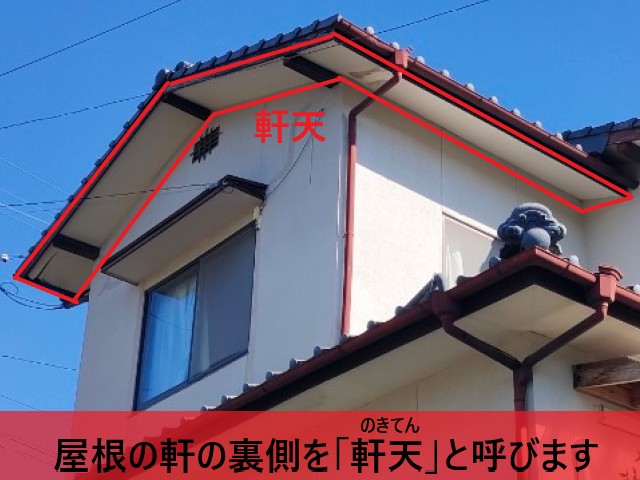 軒天