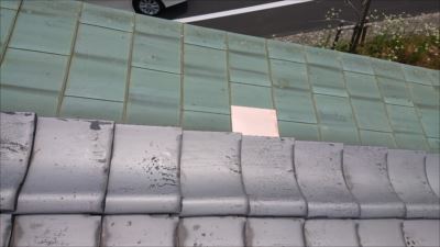 銅板屋根補修完了